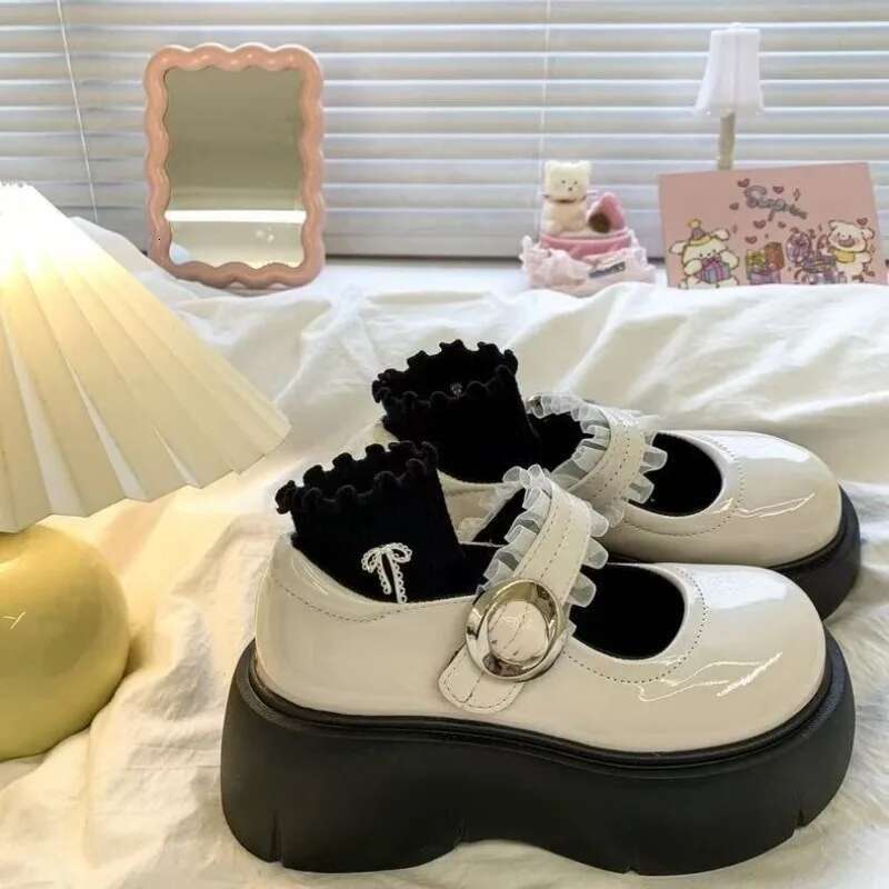 Autumn Chunky Women Sports Shoes Fashion Shallow Butterfly-Knot Platform Sneakers Ladies Casual Flats Outdoor Jane Shoe