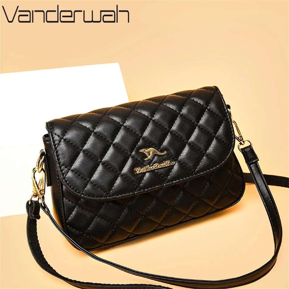 New Bolsa Feminina Sac A Main High Quality PU Leather Handbags Purse Women Designer Shoulder Crossbody Bags For Female 2024