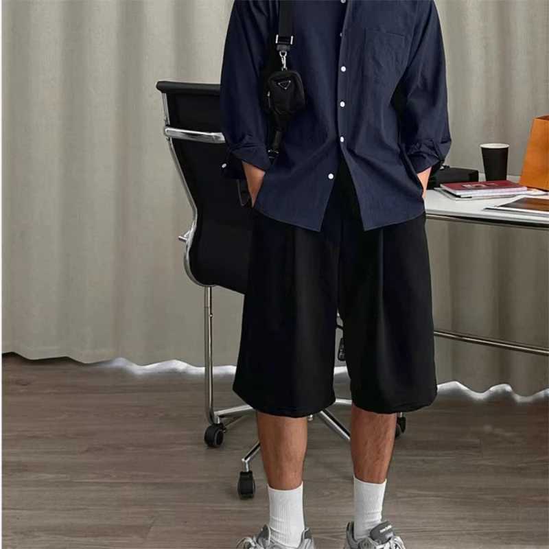 Mens summer Gym Fitness Loose Shorts Casual Street Hip Hop Workout Bodybuilding Breathable Short Pants Boardshorts SweatpantsT250304