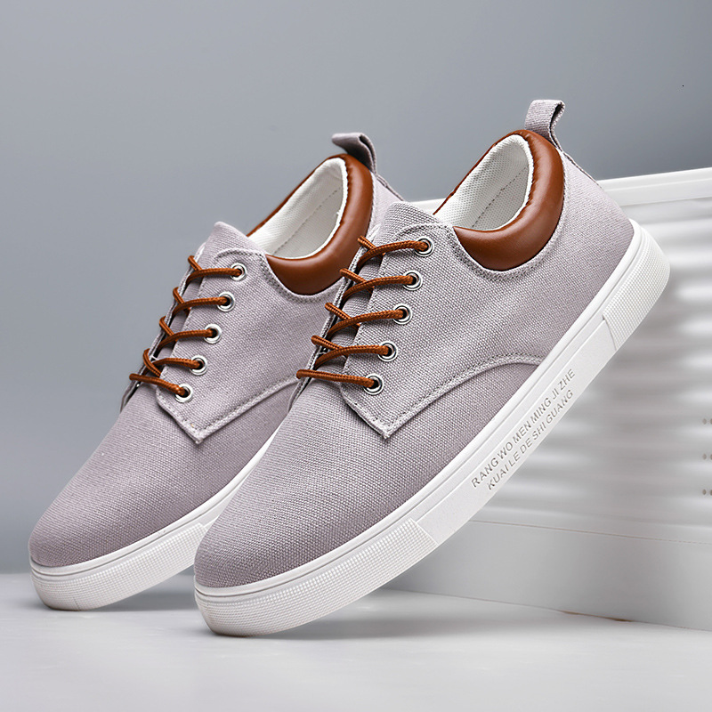 New Men's 2025 Summer And Autumn Designer Board Shoes Canvas Personalized Korean Edition Fashion Versatile Comfortable Thick Soled Height Increas