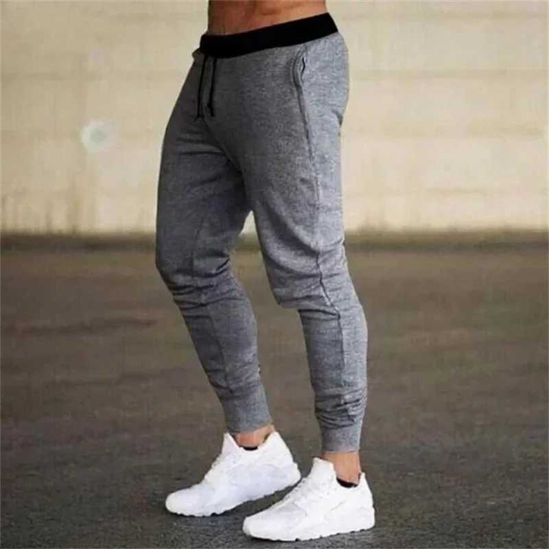 2024 Mens High Quality Brand Sweatpants Joggers Fitness Exercise Pants Spring Autumn Fashion Running Casual Track Pants MenXJ250303
