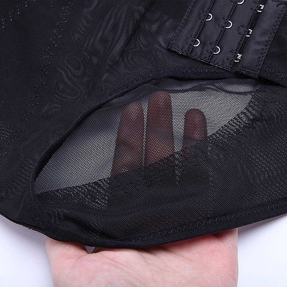 Shapewear Bodysuit for Women Tummy Control Butt Lifter Panty Hi-Waist Trainer Stomach Body Shaper Slimming GirdlesXJ250304