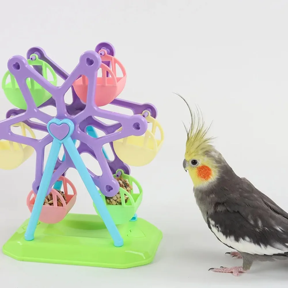 Parrot Foraging Toy Bird Food Jar Bird Food Box Feeder Bird Cage Bird Toy Decompression Toy Puzzle Toy Special Bird Cage