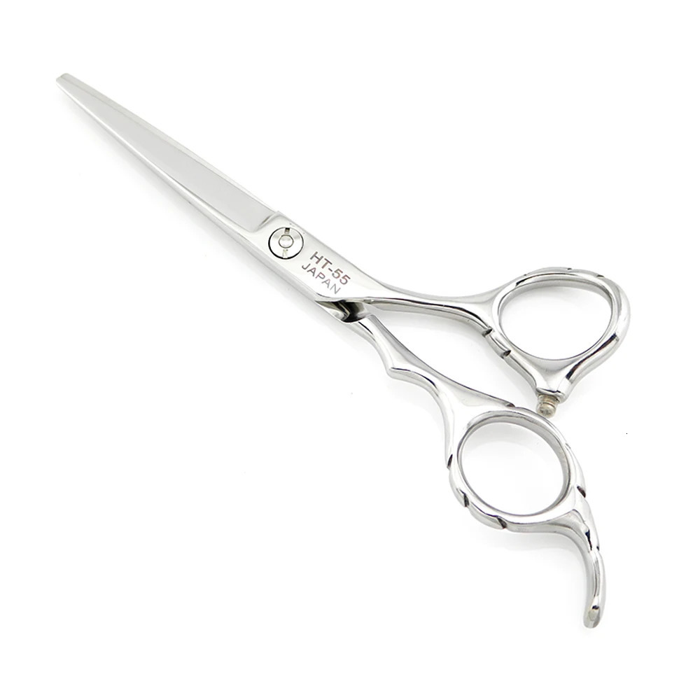 Hairdressing scissors 5.5 INCH 6 INCH Japan Hair scissors Anti-slip handle Green stone Wholesale Lyrebird 5SETS/LOT 250304