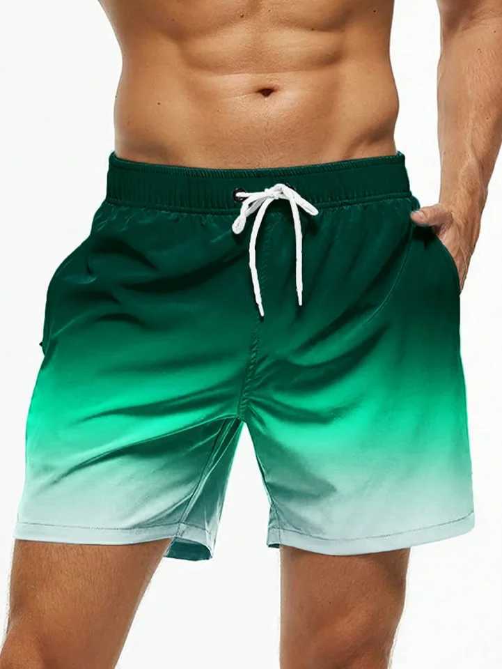 Summer 3d Printed Casual Beach Shorts New Fashionable Mens Comfortable And Soft Polyester Surfboard Shorts Plus Size S-5xlT250304