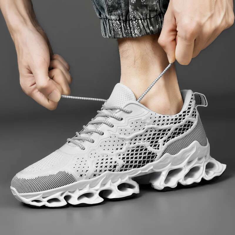 Sneakers Male casual Mens tennis shoes Trainer Race Breathable fashion loafers running Shoes for men