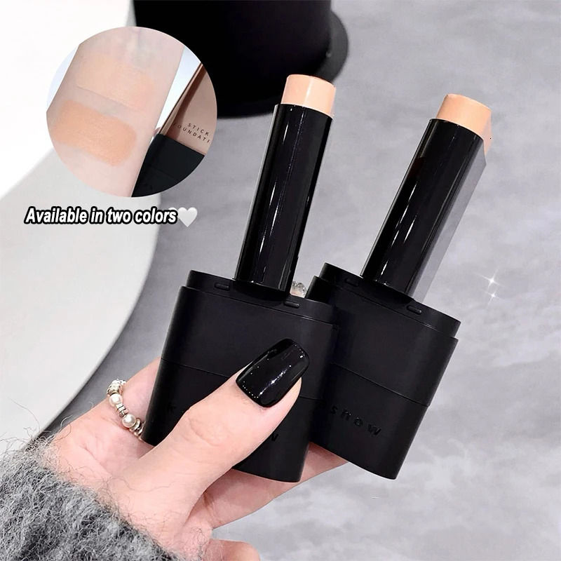 Skin beauty double end basic stick velvet moisturizing light concealer base longlasting makeup 250217
