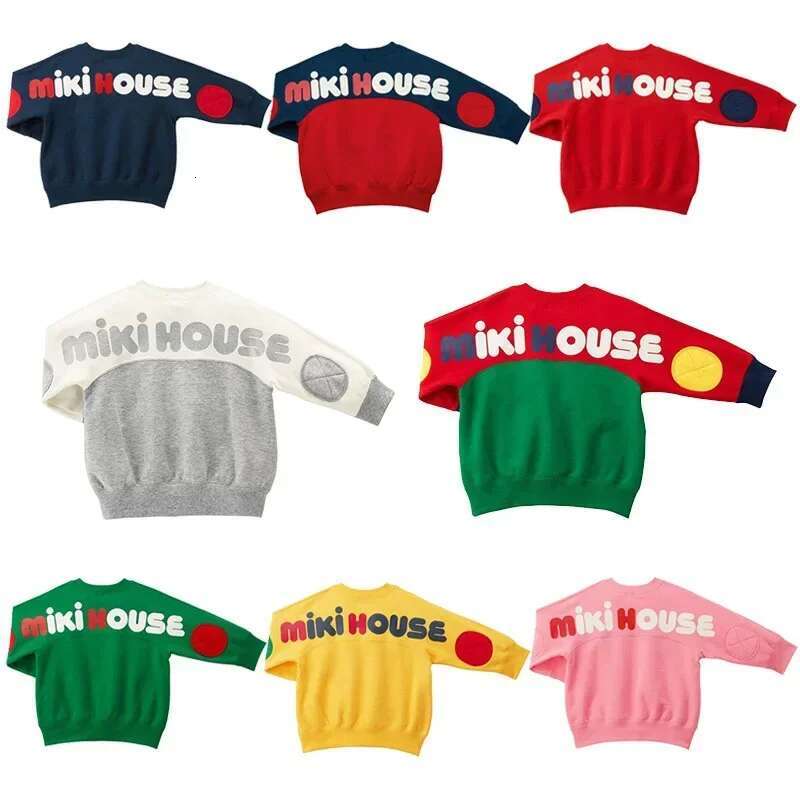 Children's Pullover Hoodies Boys And Girls' Sweatshirts Letter Sweater Long Sleeve Hoodie Kids Undershirt Top Baby Boy Clothes