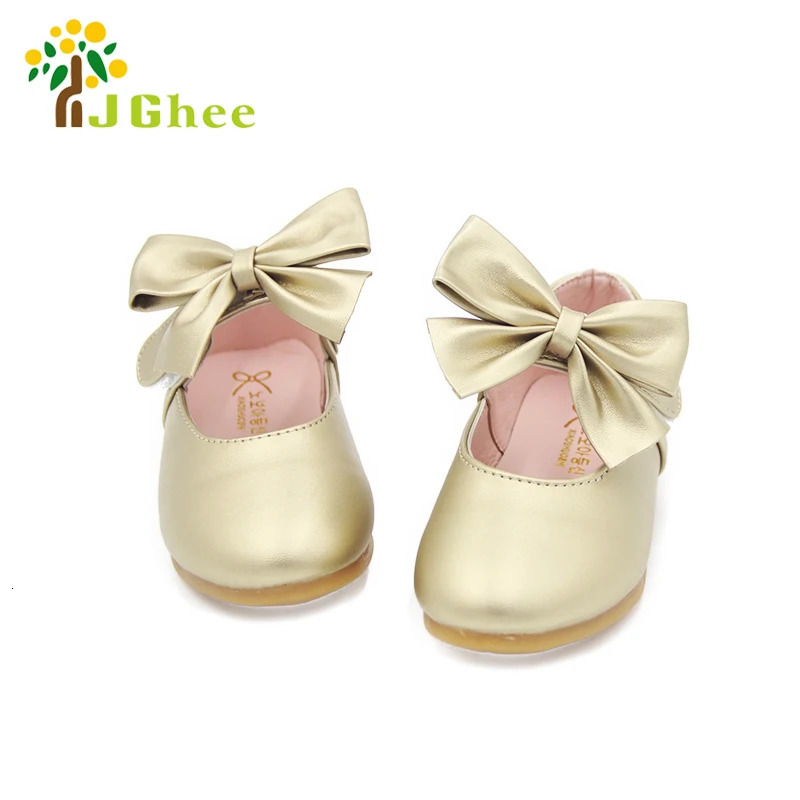 Spring Summer Autumn Children Shoes Girls Princess Fashion Kids Single Bowknot Casual Sneakers Flats 250303