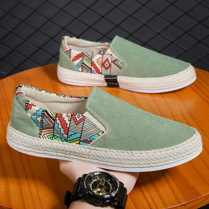 2025 New Designer Shoes Men's Board Shoes Breathable Casual Thousand Layer Sole Handmade Men's Outdoor Sports Shoes Old Beijing Canvas Board