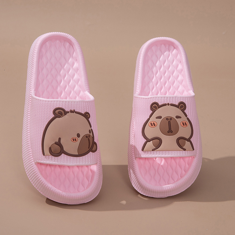EVA cool slippers for men and women, summer new style, couple fashion, home cute slippers, capybara outdoor wear designer sandals