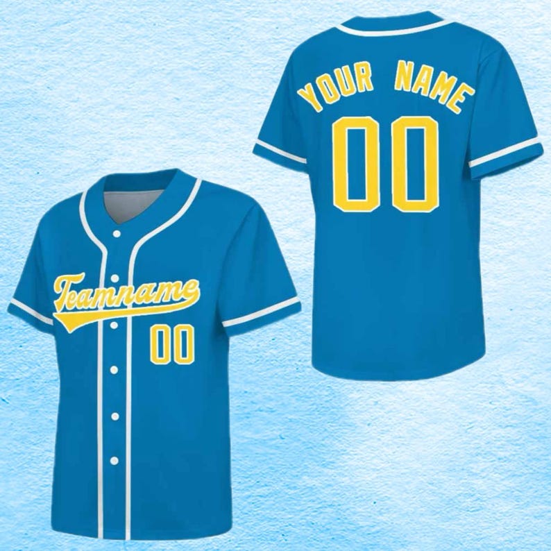 Custom Baseball Jersey Stitched Printed softball jersey Personalized Team Sport Shirts Custom Name Number Couple Jersey for Men and Women Adult
