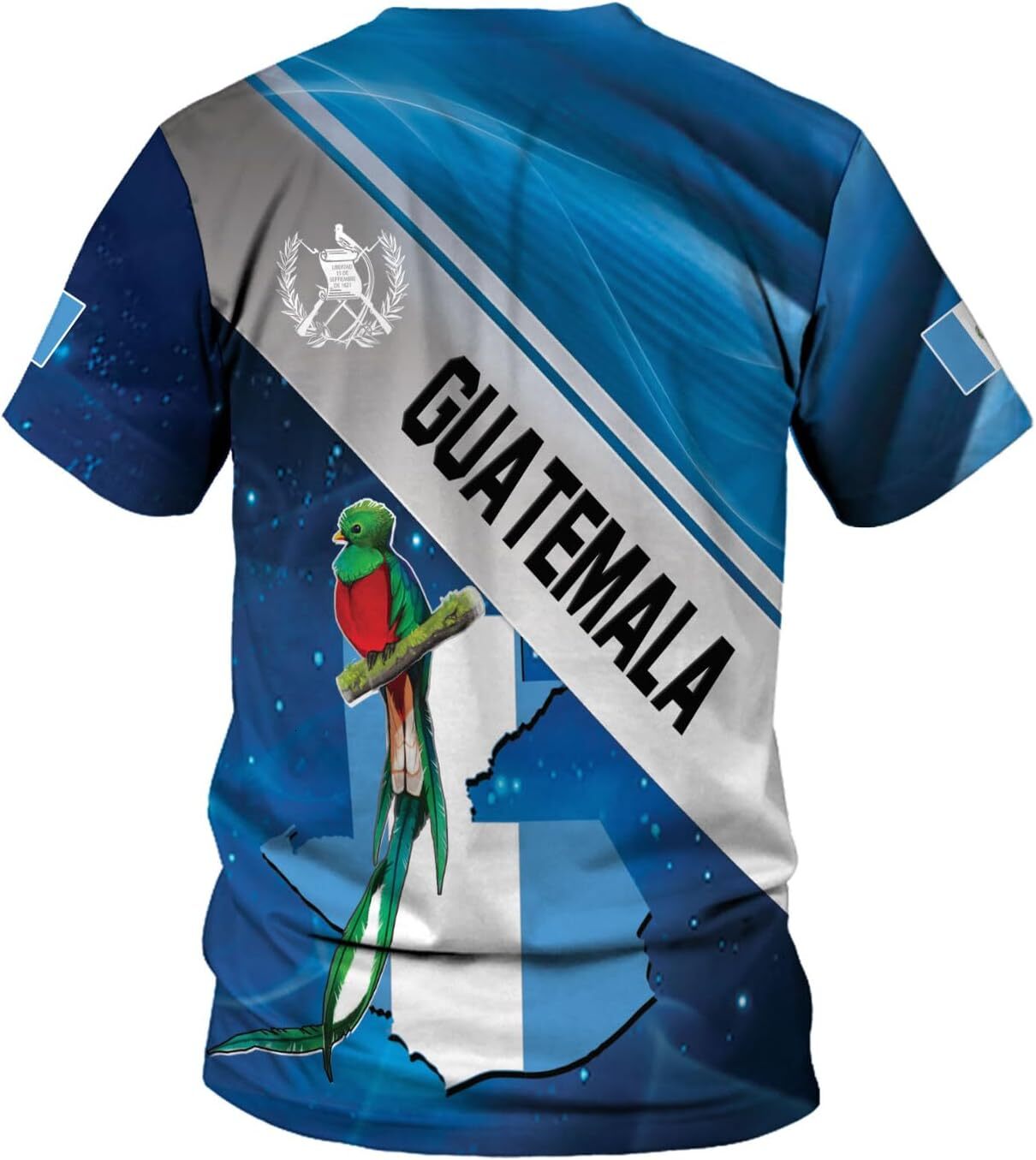 Mens T shirt Personalized Guatemala Shirt 3D Guatemala Camisas Guatemala Flag Shirts, Guatemalan Pride T-Shirt for Men Women GT11 tee Casual tops summ