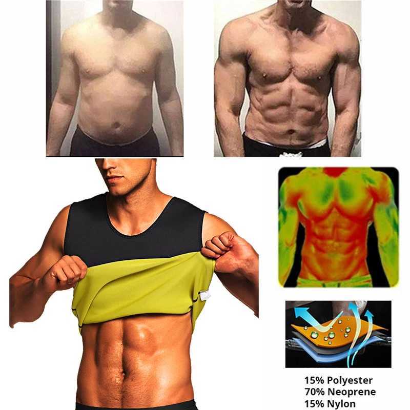 Mens Slimming Body Shaper Modeling Vest Belt Belly Men Reducing Shaperwear Fat Burning Loss Weight Waist Trainer Sweat CorsetXJ250304