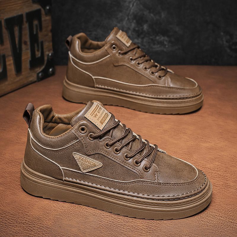 2025 Winter New Designer High Top Martin Boots Men's Outdoor Multifunctional Thick Sole Height Increasing Casual Leather Work Clothes Plate Fashi