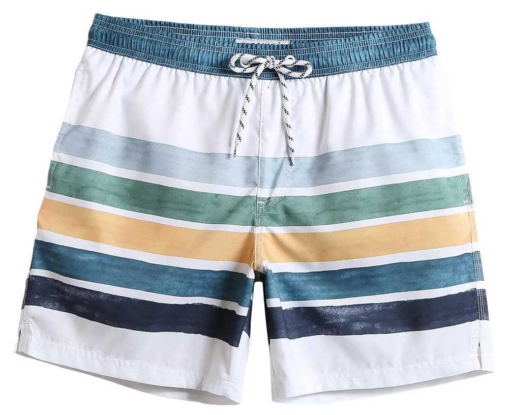 Mens Swimwear Flamingo 3d Surfing Board Short Kids Beach Shorts Men Trunks Masculina Swimsuit Sports Pants Briefs BoyT250304