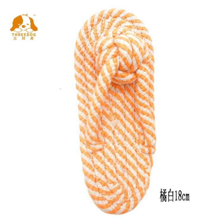 Pet Relieve Boredom Slippers Cotton Rope Small Dog Indoor Molar Cleaning Chew Toys Mix 10pcs Wholesale