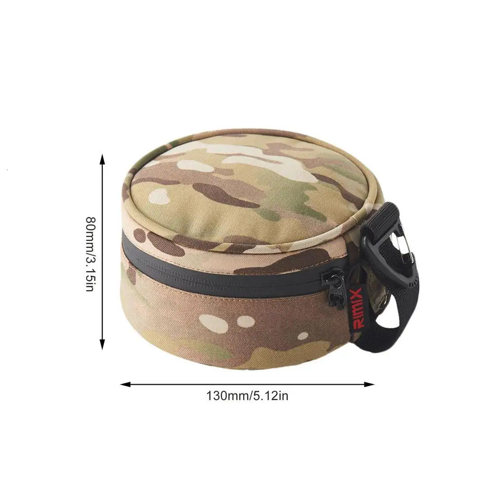 Ship from US Carrying Storage Bag Green Portable Tableware With Zipper Camping Organizer Accessories Triangle Ho 250304FBB