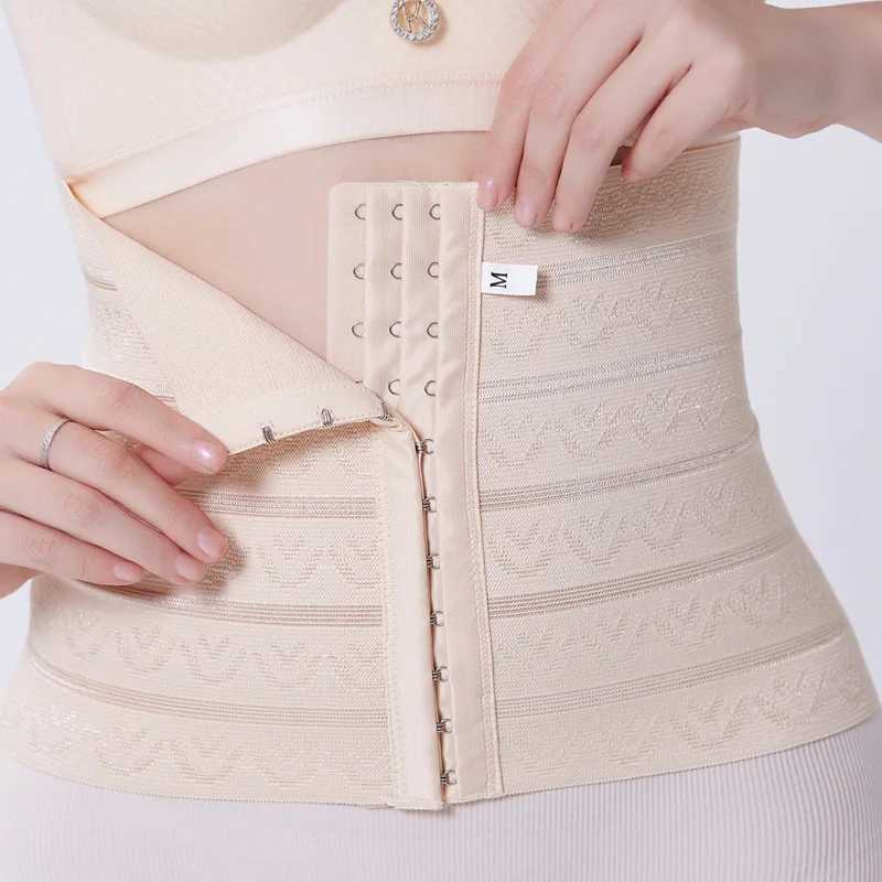 Waist Trainer Body Shapewear Women Tummy Slimming Sheath Woman Flat Belly Girdle Postpartum Sheath Wrap Waist Belt CorsetXJ250304