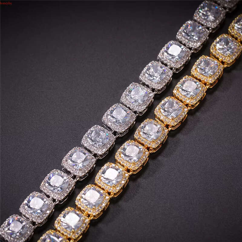 Dia Tennis Chain Classic Design GRA VVS Sier 5mm High Quality Moissanite Necklace