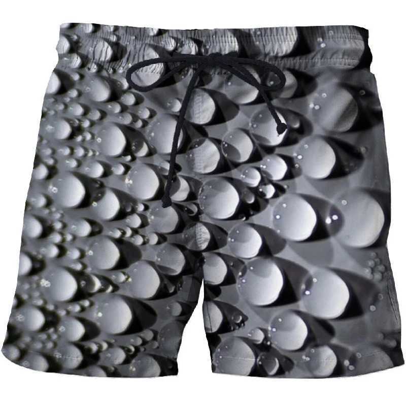 Men Beach Shorts 3D Beer Theme Printed Men Women Summer Fashion Fresh Casual Vacation Beachwear Fitness Sports Quick Dry ShortsT250304