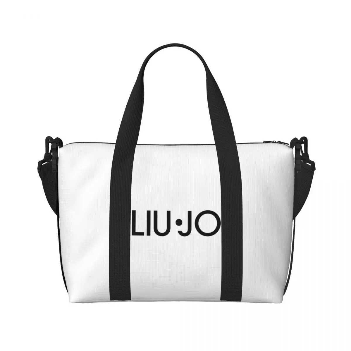 Custom Liu Jos Women Large Capacity Beach Gym Shoulder Travel Bag Y250304