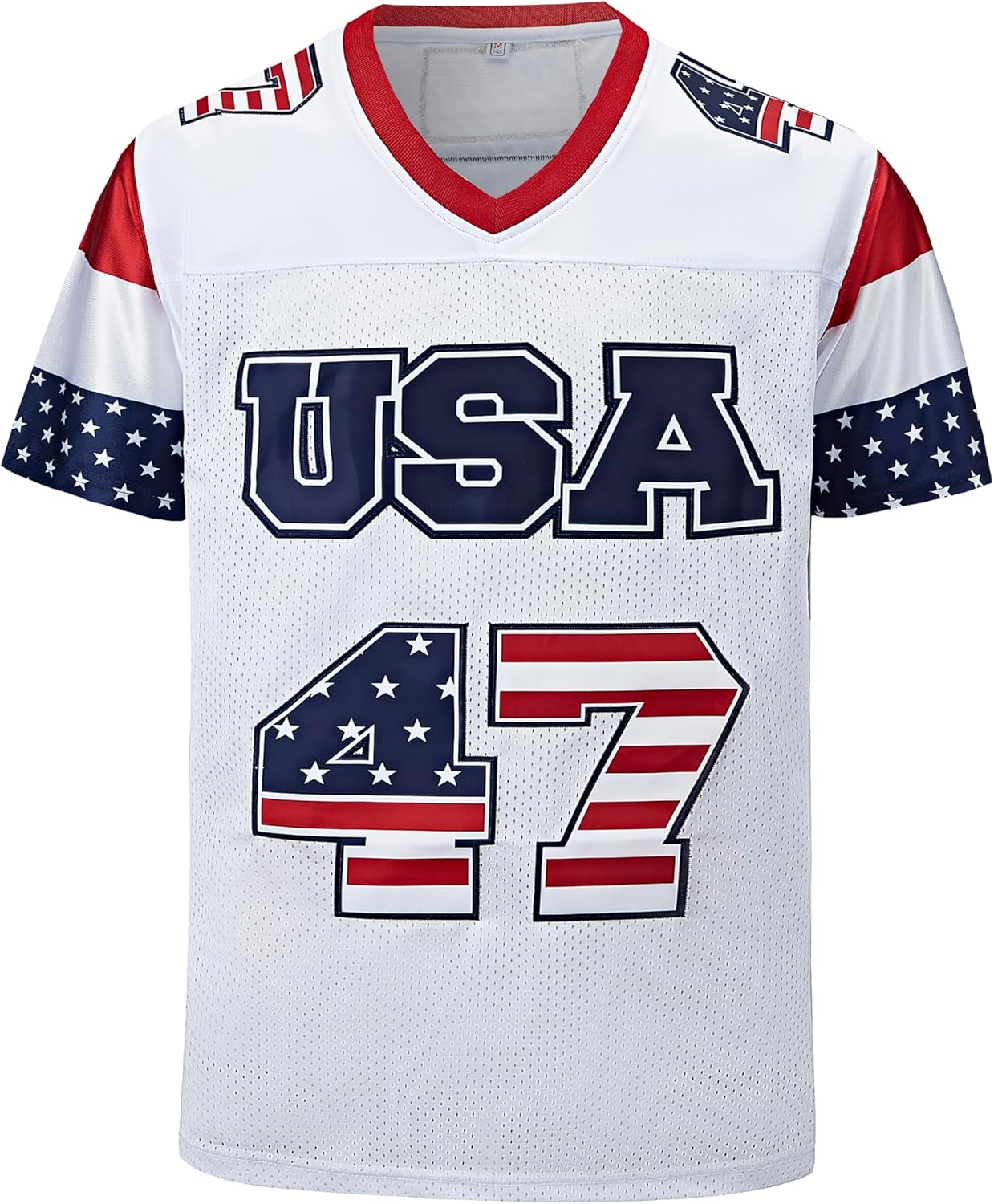 2024 USA 47th P Trump Football Jersey 47 America Flag TOP ed