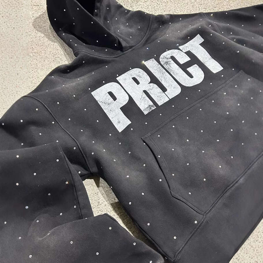 Fashion New American Letter Printed Men's and Women's High Street Hoodie