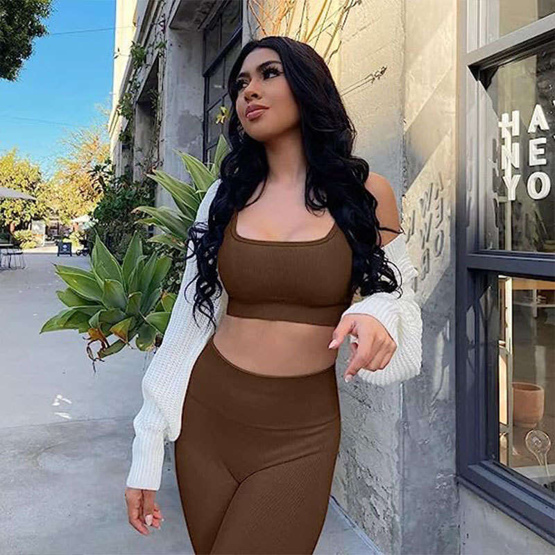 Yoga outfit for women short sleeved sports fiess Pilates training suit top, high-end four piece set, 2025 temperament versatile new trendy clothing in