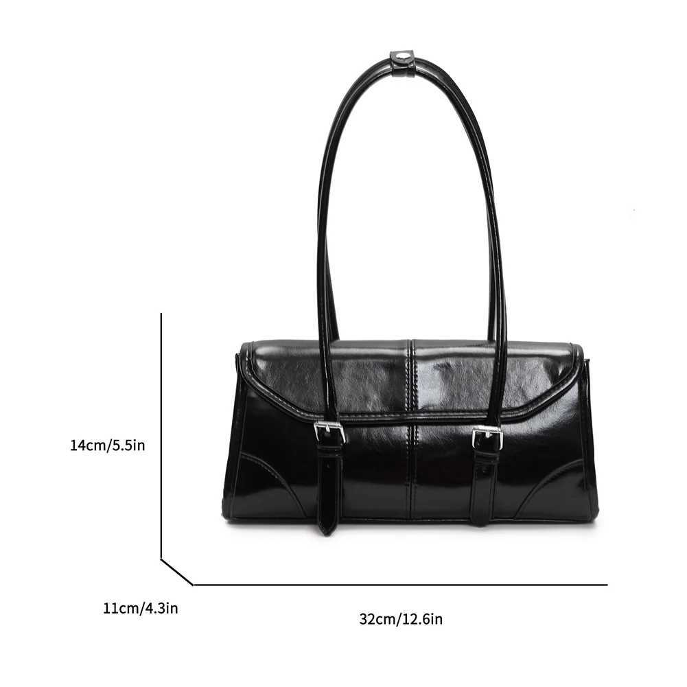 Elegant Red Bag for Women Shoulder Bag Handbag Purse Clutch PU Leather Trendy Top Handle Bags Travel Casual Commuter Bag Z250303