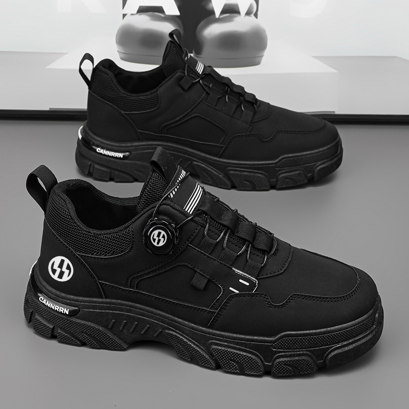 2025 Four Seasons Designer s New Original Niche Fashion Trend Versatile Breathable Martin Boots Thick Soled Casual Board Shoes Men s Sizes 39-44