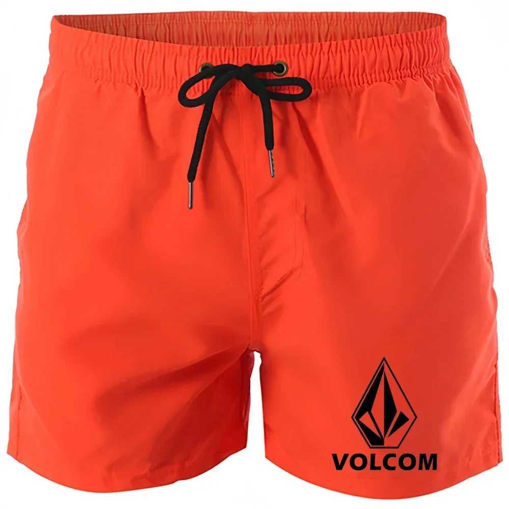 New Beach Shorts Mens Sports Outdoor Shorts Fashion Training Loose Swimwear Shorts Male Breathable Quick Drying Surf ShortsT250304
