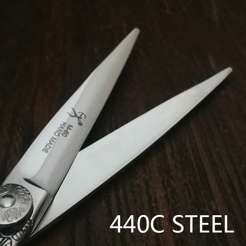 Titan 6.0 inch hairdressing scissors hairdress scissors professional barber hair scissors japan 440c steel 250304