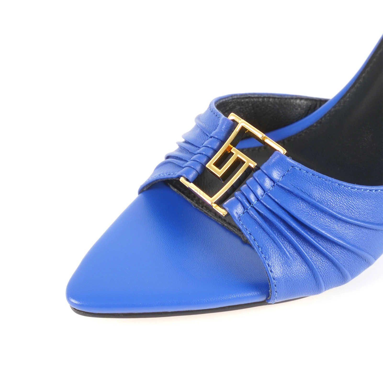 Large size wens slippers 2024 summer new fiable high h luxurious leather party shoes 7cm wens high h Z250304