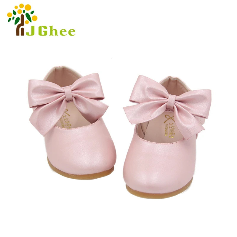 Spring Summer Autumn Children Shoes Girls Princess Fashion Kids Single Bowknot Casual Sneakers Flats 250303