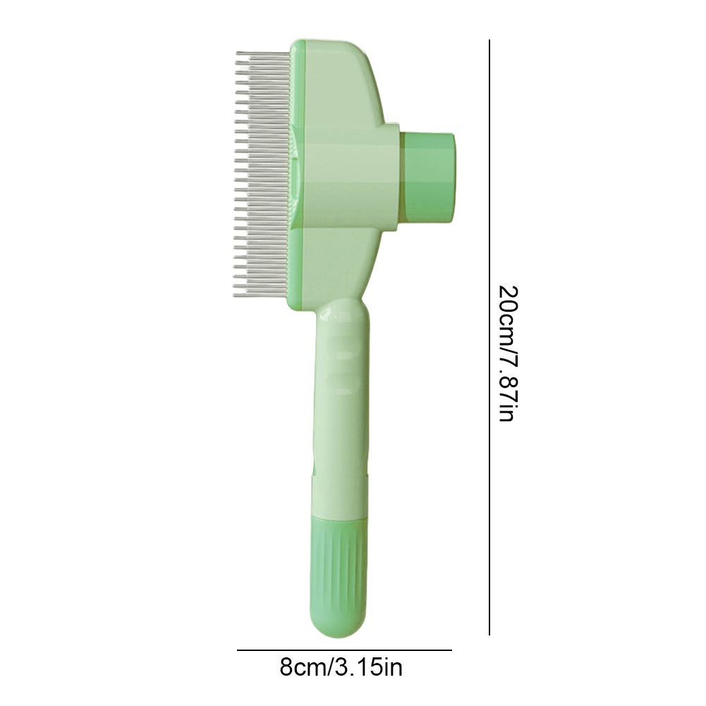 Cat Brush with Release Button Self Cleaning Slicker Brush Dog Deshedding Brush Pet Grooming Brush for Dogs and Cats