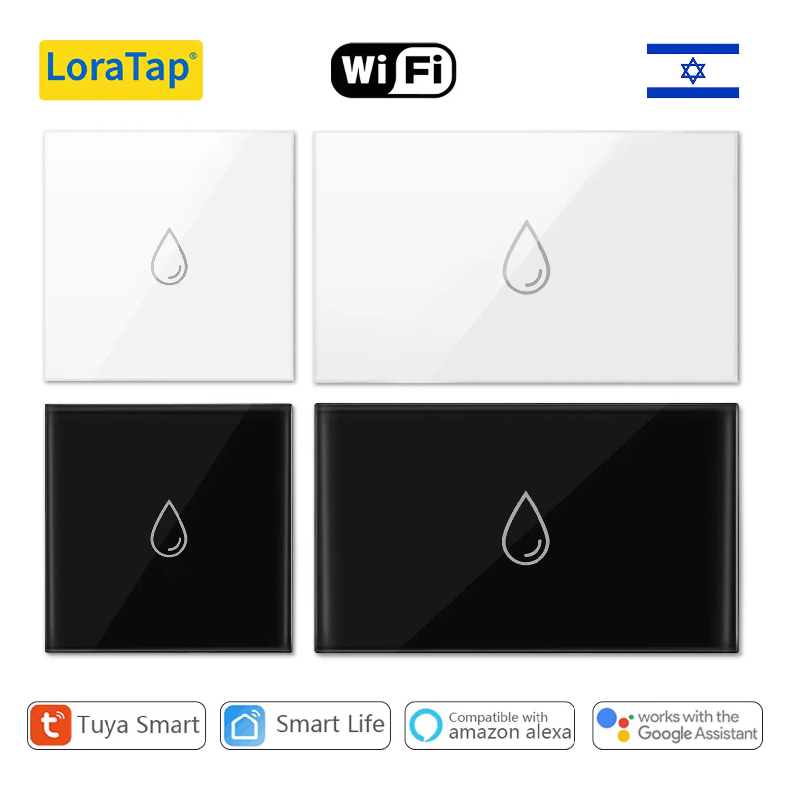 LoraTap WiFi Boiler Water Heater EU US IL Switch Tuya Smart Life App Remote Control Energy Monitoring Voice Google Home Alexa 250303