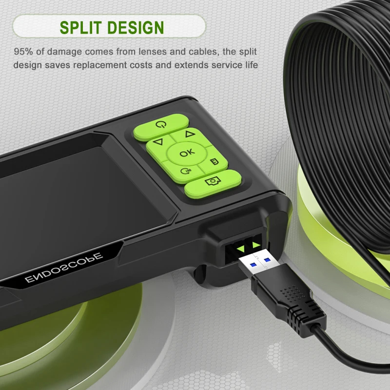 HD1920P 5MP Autofocus Camera HD1080P Single Dual Triple Lens USB Car Inspection Borescope High Definition Imaging Technology