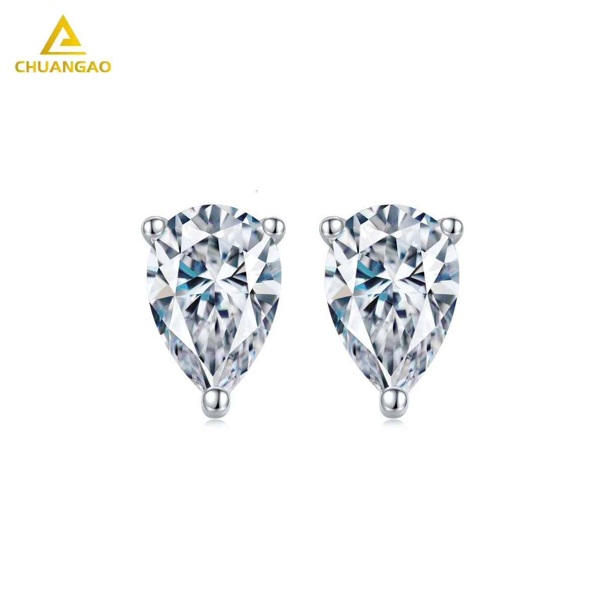 Custom Moissanite Pendant Necklaces Gold Cheap Sier Necklace for Women Jewelry That Passe the Dia Tester