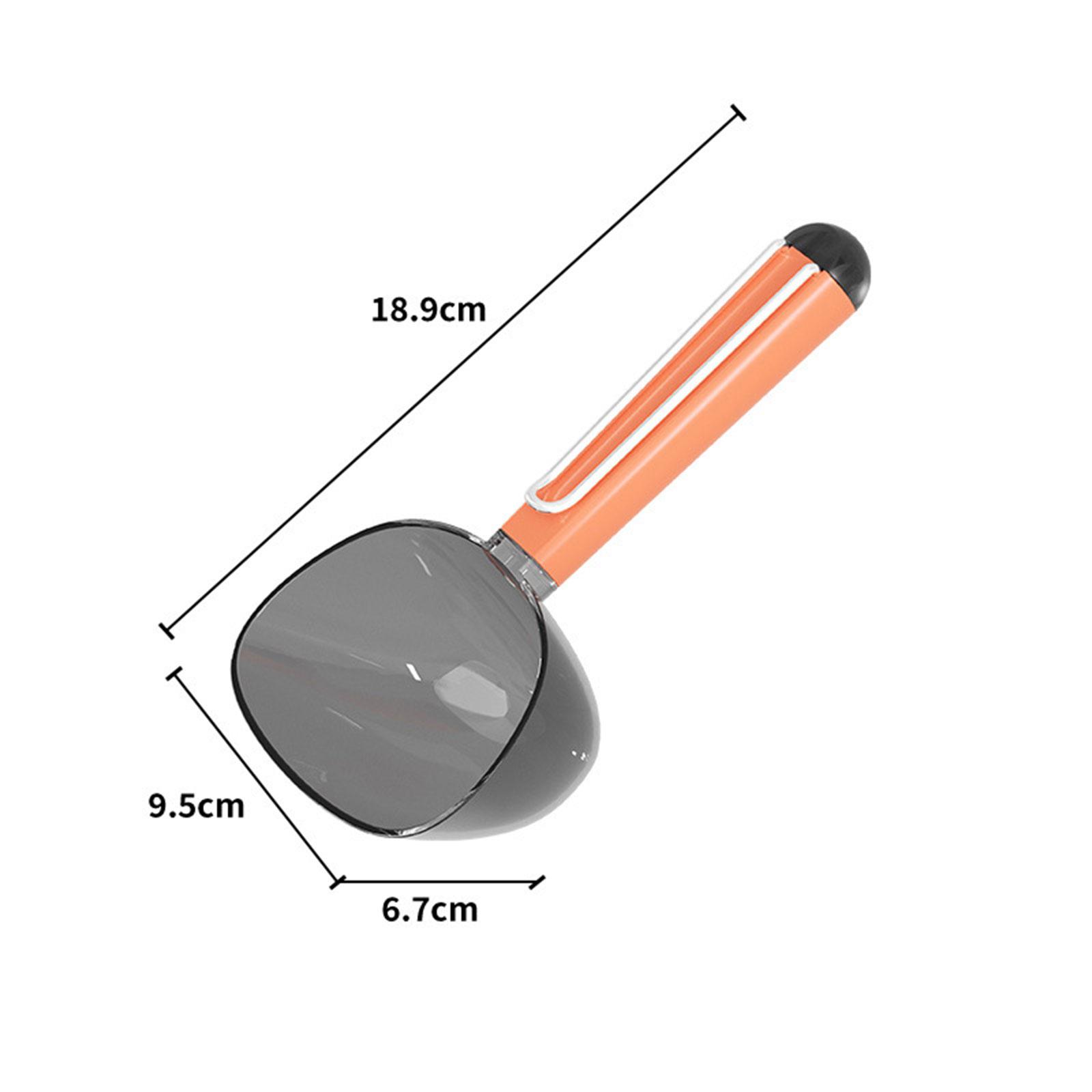 Cat Spade Pet Spoon Food Feeder Pet Food Feeding Multifuctional Cat Spoon Dog Spoon with Bag Clip Cats Dogs
