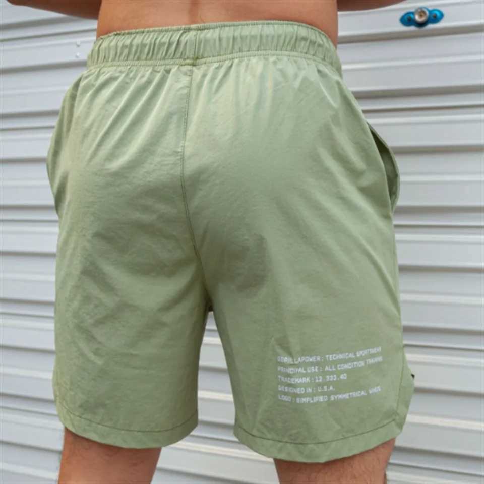 new Men Hot Shorts Light Weight Thin Short Pants Running Squat Fitness Shorts Men GYM Wear Quick-drying Drawstring ShortsT250304