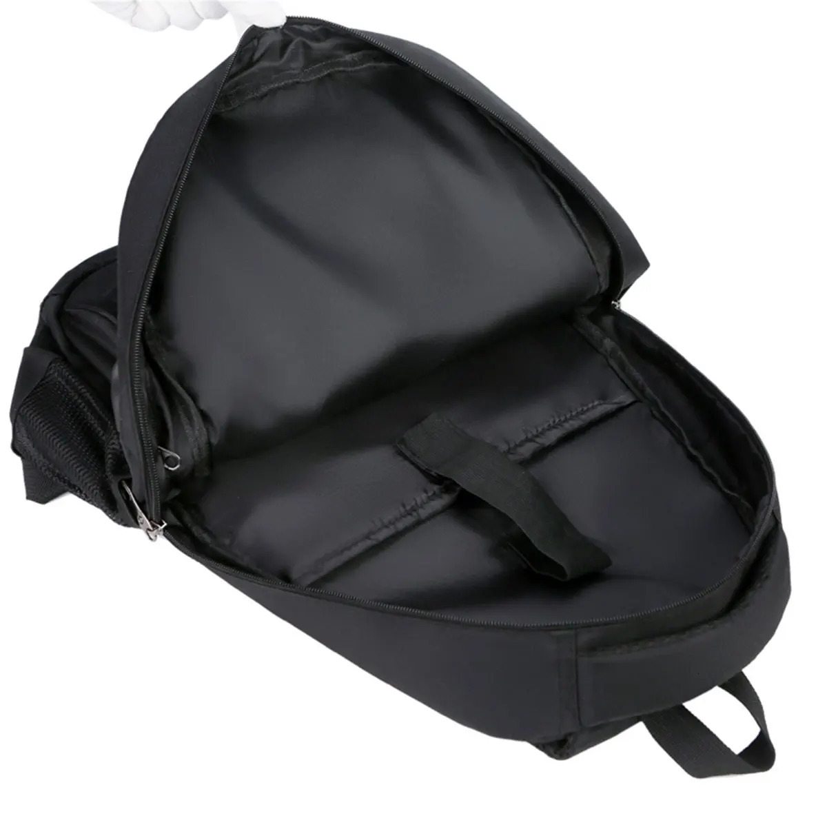 Ship from US Business backpack mens Korean version of the travel bag casual schoolbag simple fashion computer 250304FBB