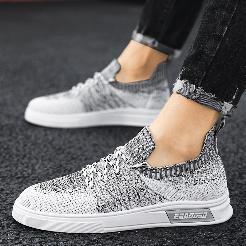 Spring New Breathable High Top Men's Designer Shoes Multifunctional And Personalized Whiteboard Shoes Thick Soled Sports And Leisure Board Shoes 