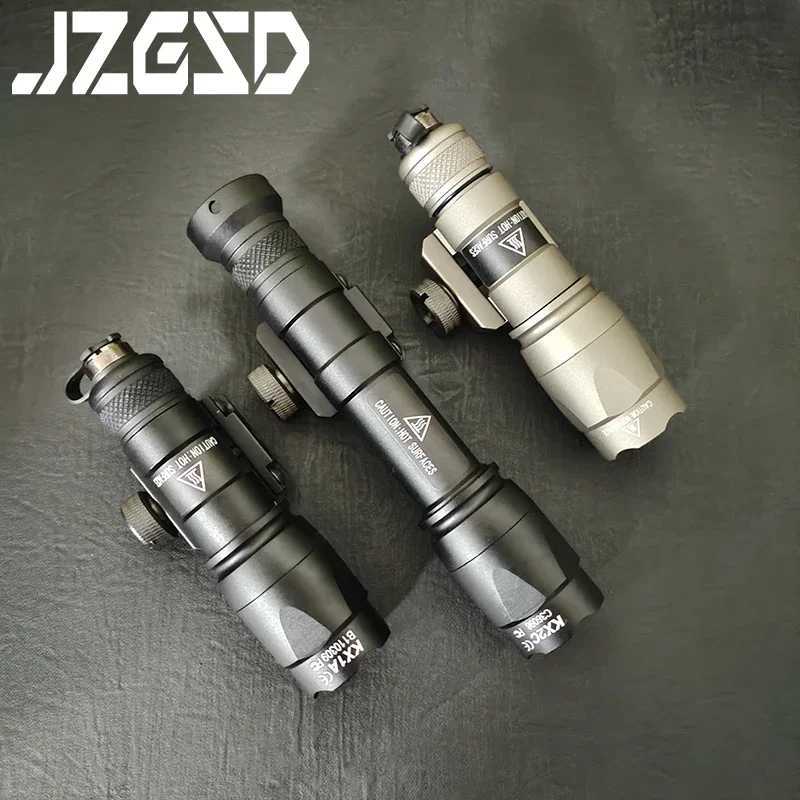 Tactical SF M300 M600C M300C A M300B Weapon Gun light Lanterna Airsoft Rif Flashlight Scout Lights Torch Hunting Pictinny RailXJ250303