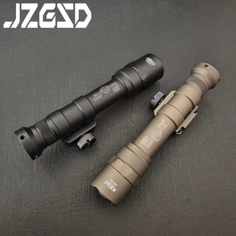 Tactical Metal SF M600 M600B M600C Airgun Weapon Light White D Flashlight for Rif AR15 M4 M16 TorchXJ250303