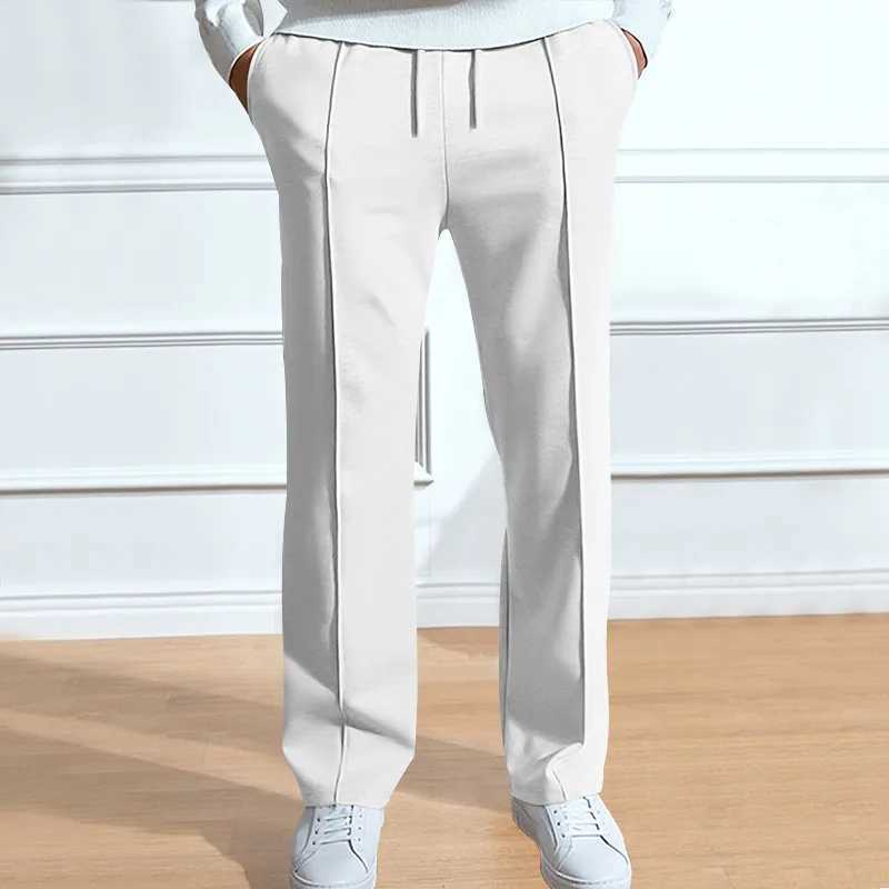 Mens sports pants soft and comfortable loose and wide legs Trouser sports runners straight leg pants loose pocketsXJ250303