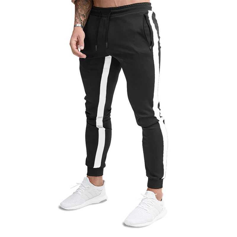 Autumn pants mens fitness sportswear elastic waist sports pants loose gym jogging sports pantsXJ250303