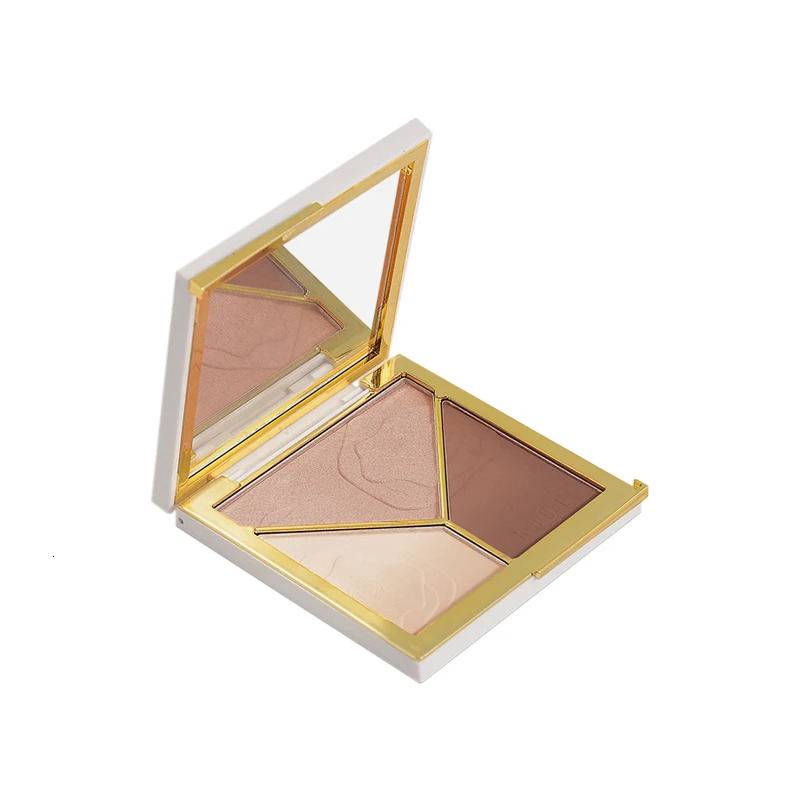 3D Bronzer Highlighter For Face Makeup Stick Cream Texture Contour iluminador Makeup Highlighter Bronzer 250227