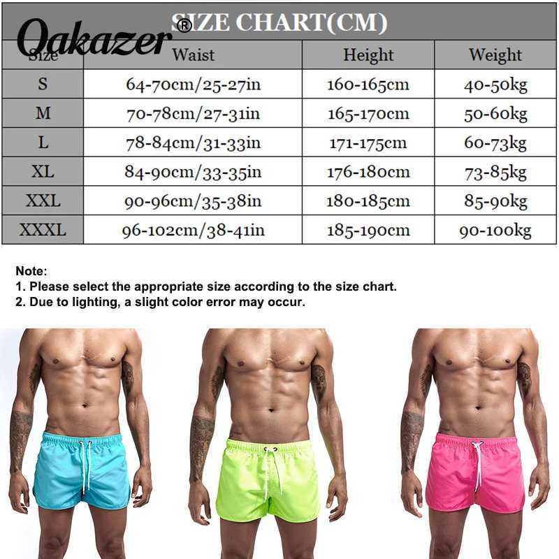 Summer Mens Fashion Beach Shorts Polyester Quick Dry Multicolour Sports Three Quarter Shorts MenT250304