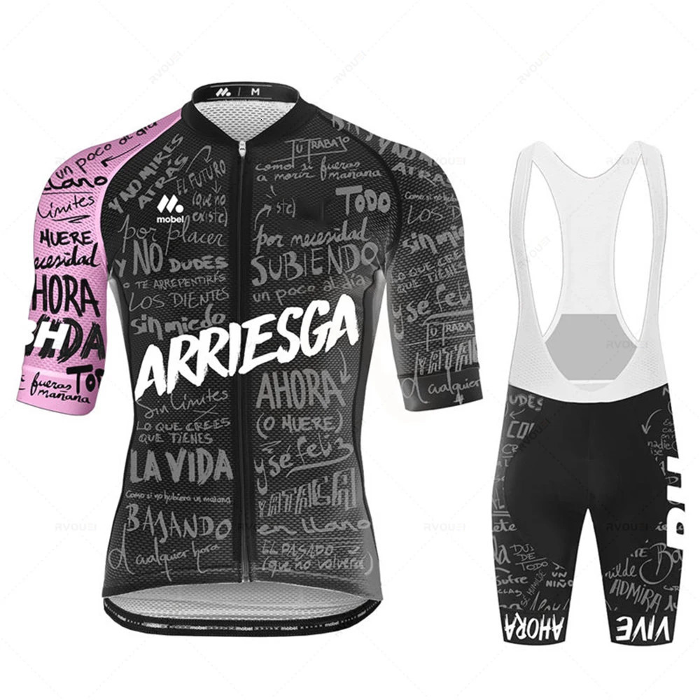 Road Team Summer Cycling Jersey Sets Bicycle Short Sleeve Bike Clothing Bib Shorts MTB Mallot Ciclismo Hombre Body Suit 250303